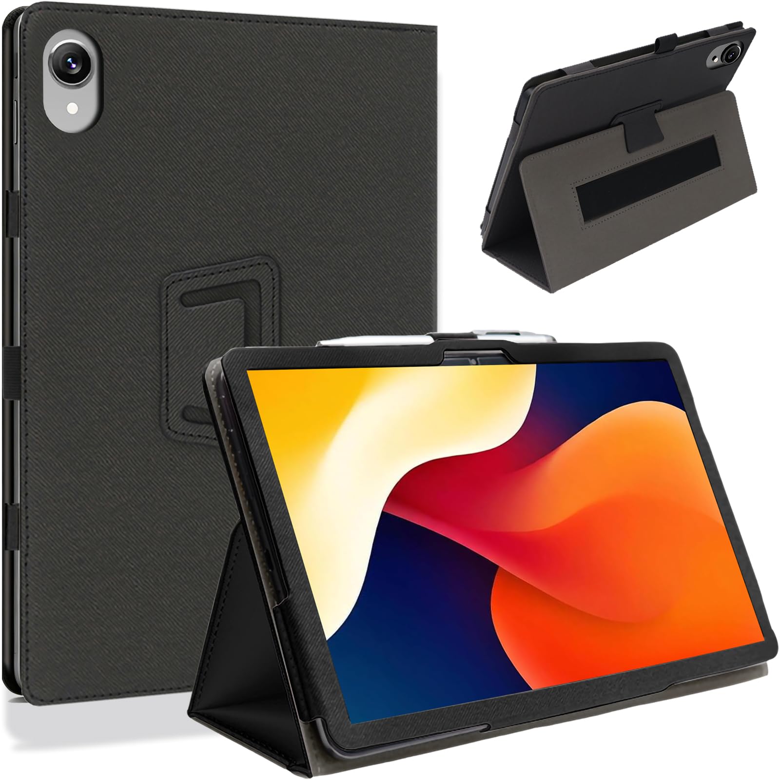 Amazon.co.jp: HEFENGKU 見開き型保護カバー For AOC M21 ケースバー